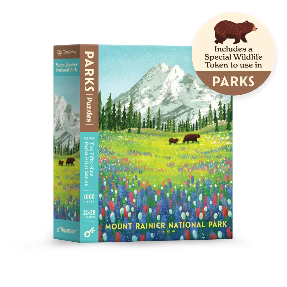 (Бронь) Mount Rainier Parks Puzzles