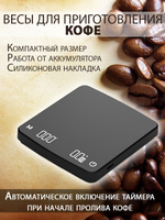 Весы для приготовления кофе (2000г / 0,1г)