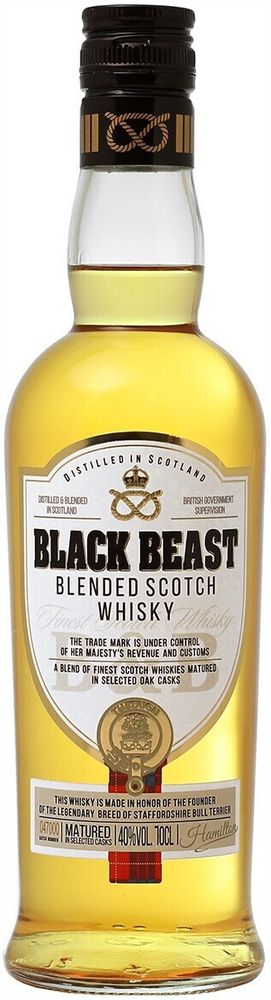 Виски Black Beast Blended Scotch Whisky, 0.7 л.