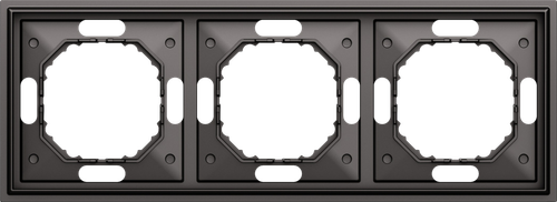 Рамка 3-я, матовый титан, серия S08