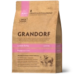 GRANDORF PUPPY (Lamb & Turkey) для щенков всех пород с 3 недель, беременных и кормящих собак, ягнёнок с индейкой