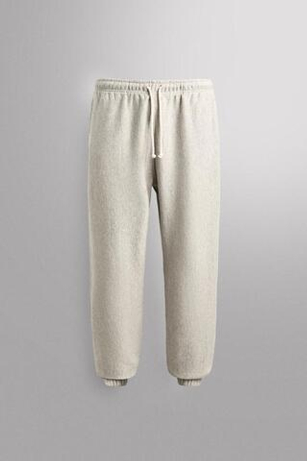 ZARA БРЮКИ-ДЖОГГЕРЫ RELAXED FIT, СЕРЫЙ МЕЛАНЖ