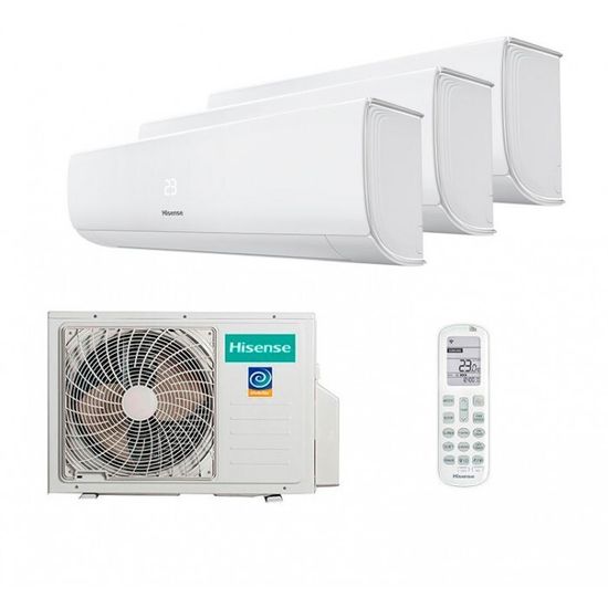 Мульти сплит-система Hisense на 3 комнаты (20+20+20 кв.м.) Zoom