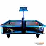 Детский аэрохоккей «Астронавт» с лампой над полем, 220×120×180 см