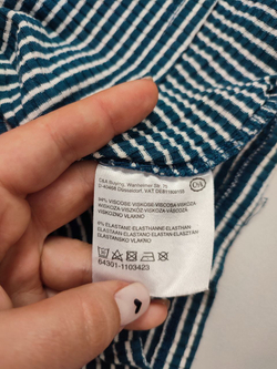 Футболка Clockhouse с открытой спиной 46 размер