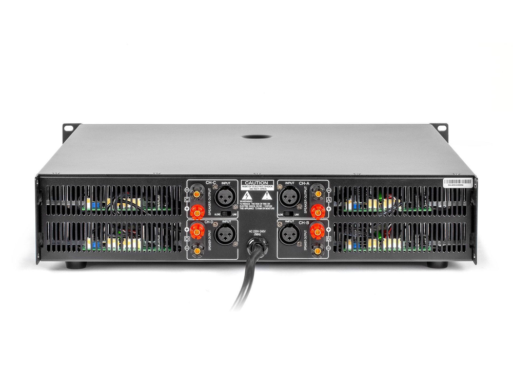 Premiera CH4 4300 — четырехканальный конфигурируемый усилитель мощности класса H