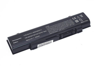Аккумуляторная батарея для ноутбука Toshiba Qosmio F60 F750 F755 (PA3757U-1BRS) 48Wh OEM черная