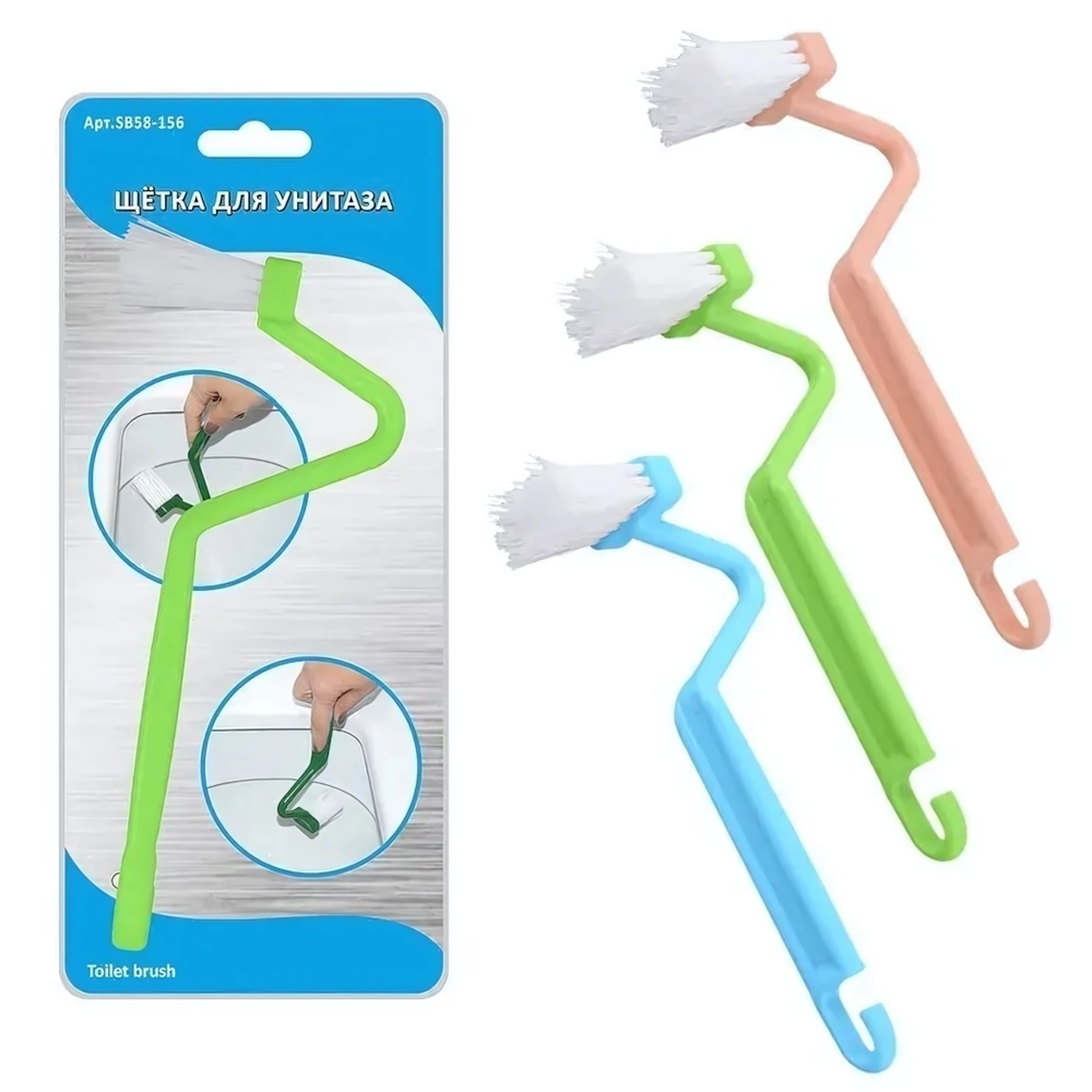 Щетка * для унитаза 2цв. 21 см. SB58-156