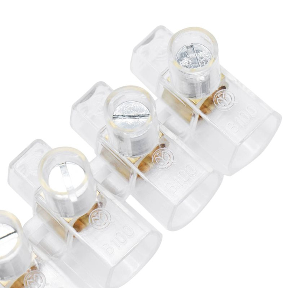 Клемма 1х(1.5-4мм)х10пол. винт. п/п DKC B40