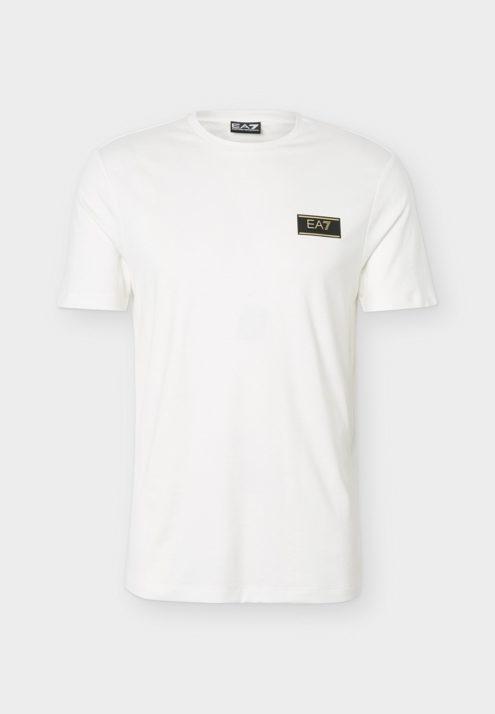 EA7 Emporio Armani TRAIN PREMIUM LABEL - Базовая футболка - сахарный напиток/молоко