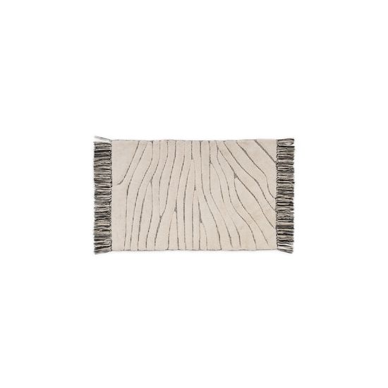 Коврик для ванной Crilda белый хлопковый 50 x 70 см