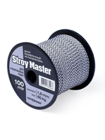 Шнур плетеный STROY MASTER 2,0 мм, 50 м, с черным, катушка