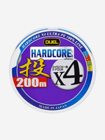 Плетеный шнур для рыбалки Duel PE Hardcore X4