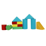 Конструктор деревянный 80 эл, коробка C-41721