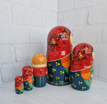 Матрешка "с курочкой" традиция 5мест