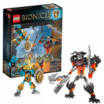 LEGO Bionicle: Создатель Масок против Стального Черепа 70795 — Mask Maker vs. Skull Grinder — Лего Бионикл