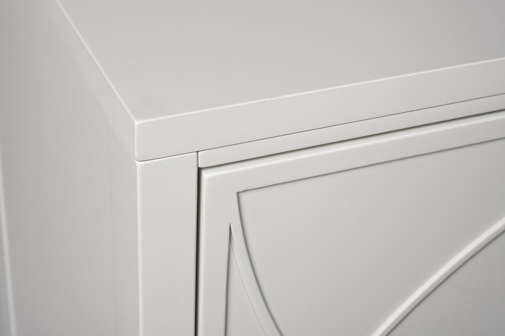 Комод с ящиками 90x40x160см Garda Decor бежевый с золотой фурнитурой