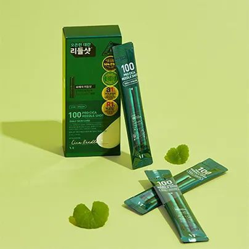 VT Cosmetics Pro Cica Reedle Shot 100 Stick бустер-сыворотка для лица с микроиглами с комплексом центеллы (саше 2 мл.)