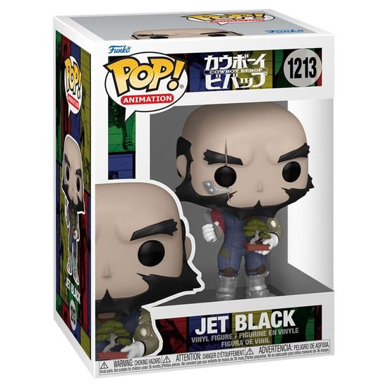 Фигурка Funko POP! Animation Cowboy Bebop Jet Black (1213) 58022 / Фигурка Фанко ПОП! по мотивам аниме "Ковбой Бибоп", Джет Блэк