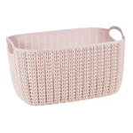 Корзинка ВЯЗАНИЕ 7л чайная роза 0,17,19х0,29м