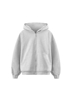 Кроп-зипхуди Acolyte (Серый)