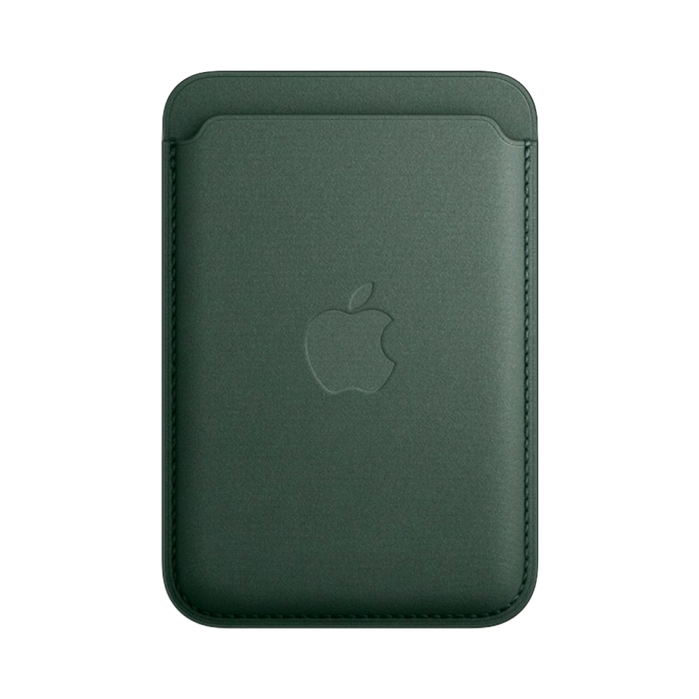 Тканевый чехол-бумажник с поддержкой MagSafe Apple FineWoven Wallet (2023), Evergreen (Вечнозеленый)