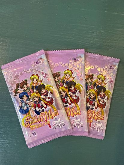 Коллекционные карточки Sailor Moon (Категория A) (5 карточек в бустере)