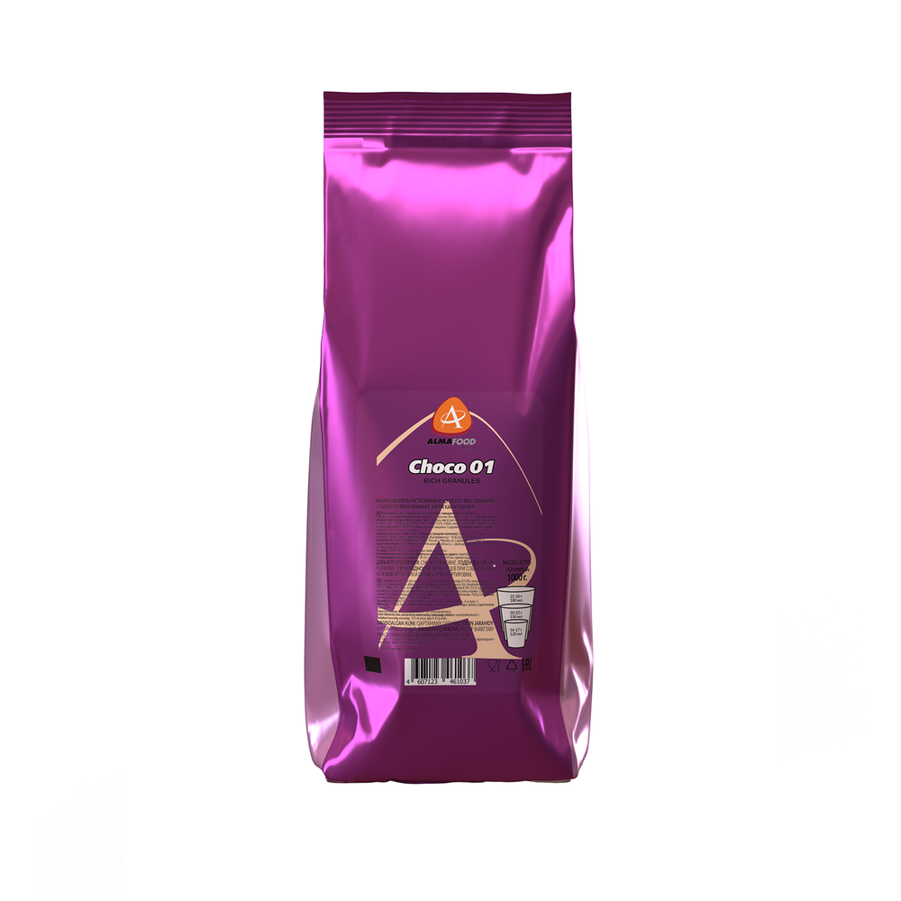 Какао-напиток Choco 01 Rich Granules AlmaFood