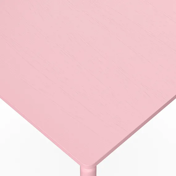 Стол обеденный Saga, 75х75 см, розовый
