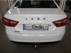 Фаркоп оцинкованный Galia L025A для Lada Vesta седан/универсал, в т.ч. SW Cross 2015-(паспорт и сертификат в комплекте)(без электрики)