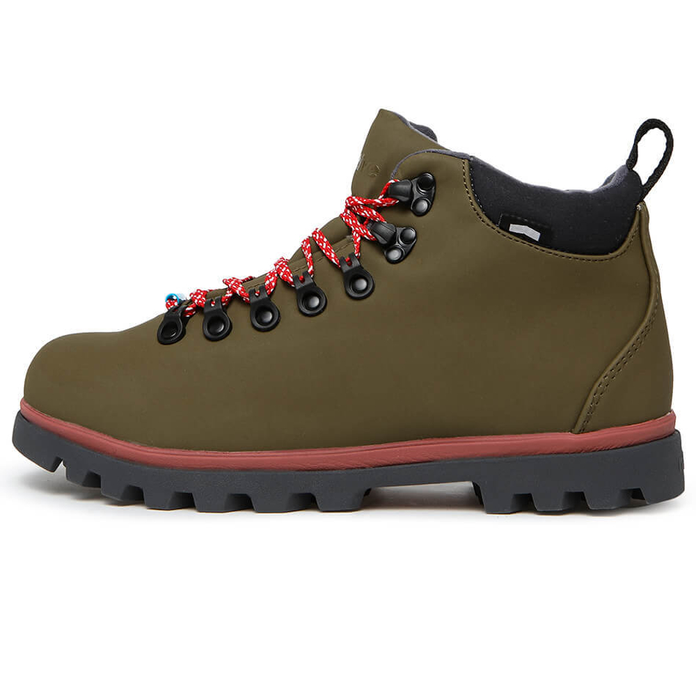 Ботинки Native Fitzsimmons Treklite Utili Green / Spice Red / Onyx Black