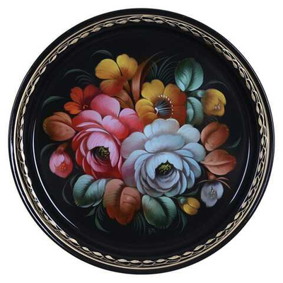 Zhostovo metal tray A5D180526337