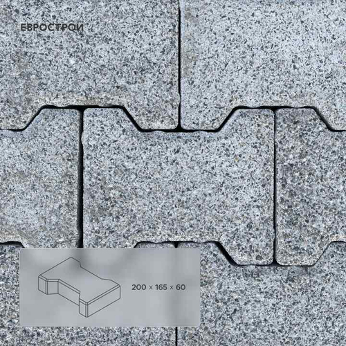 Тротуарная плитка DUB-T/Дубль Т