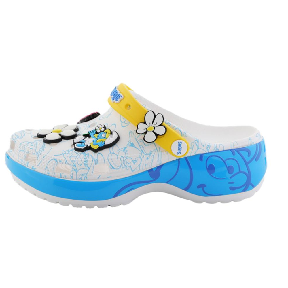 Crocs Smurfs Platform Clog (Женская размерная сетка)