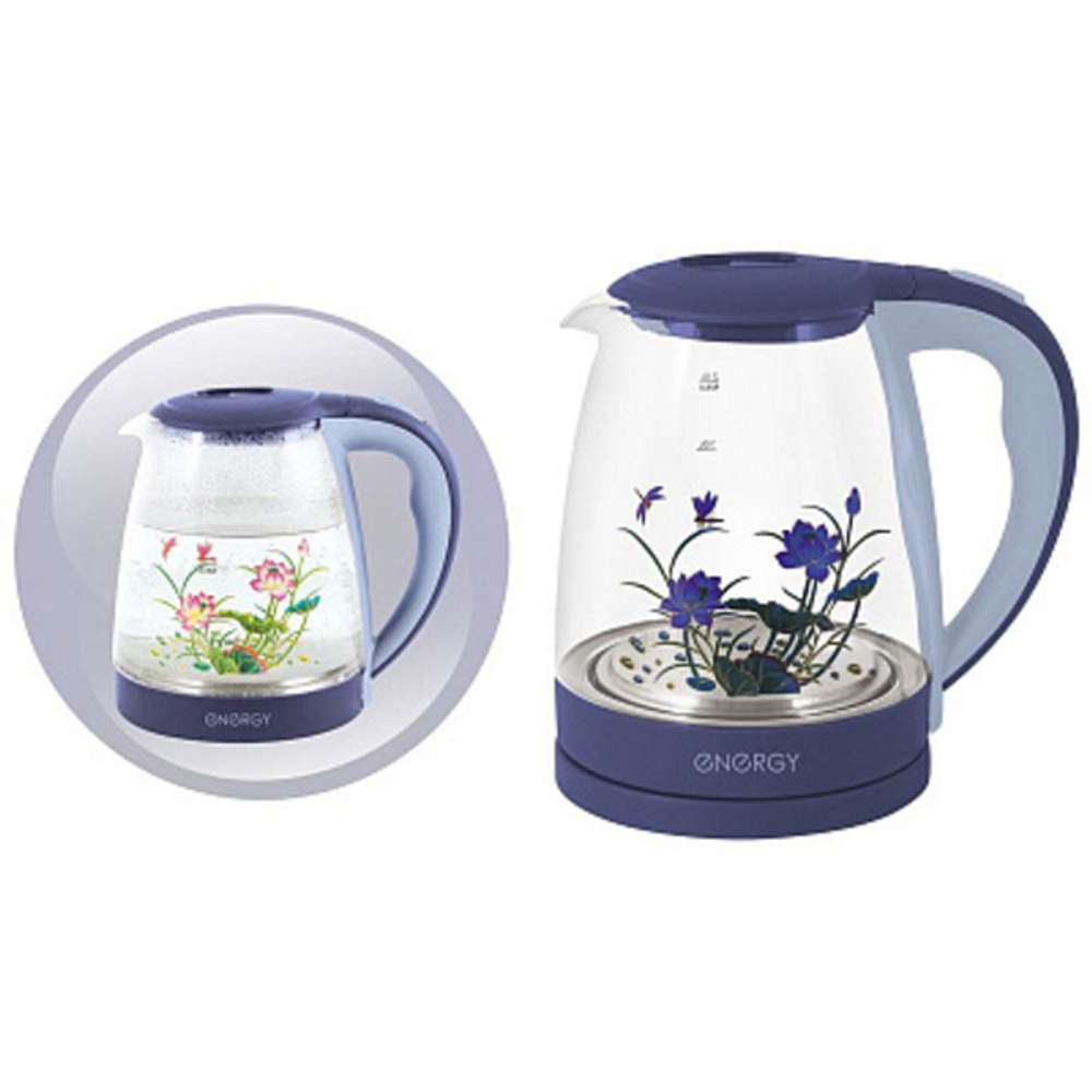 Чайник стеклянный 2л «ENERGY» Е-287