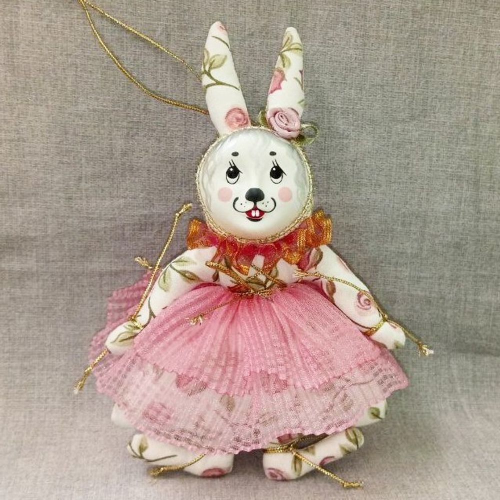 Ёлочная игрушка Крольчиха