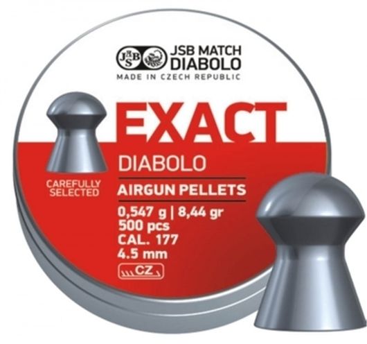 Пули JSB Exact Diabolo 4,5 мм 0,547 г 500 шт