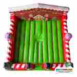 Надувной батут под быка родео «Новогодняя сказка», 7×5×4 м