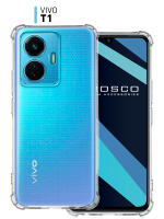 Чехол ROSCO для Vivo T1 оптом (арт. VV-T1-HARD-TPU-TRANSPARENT)
