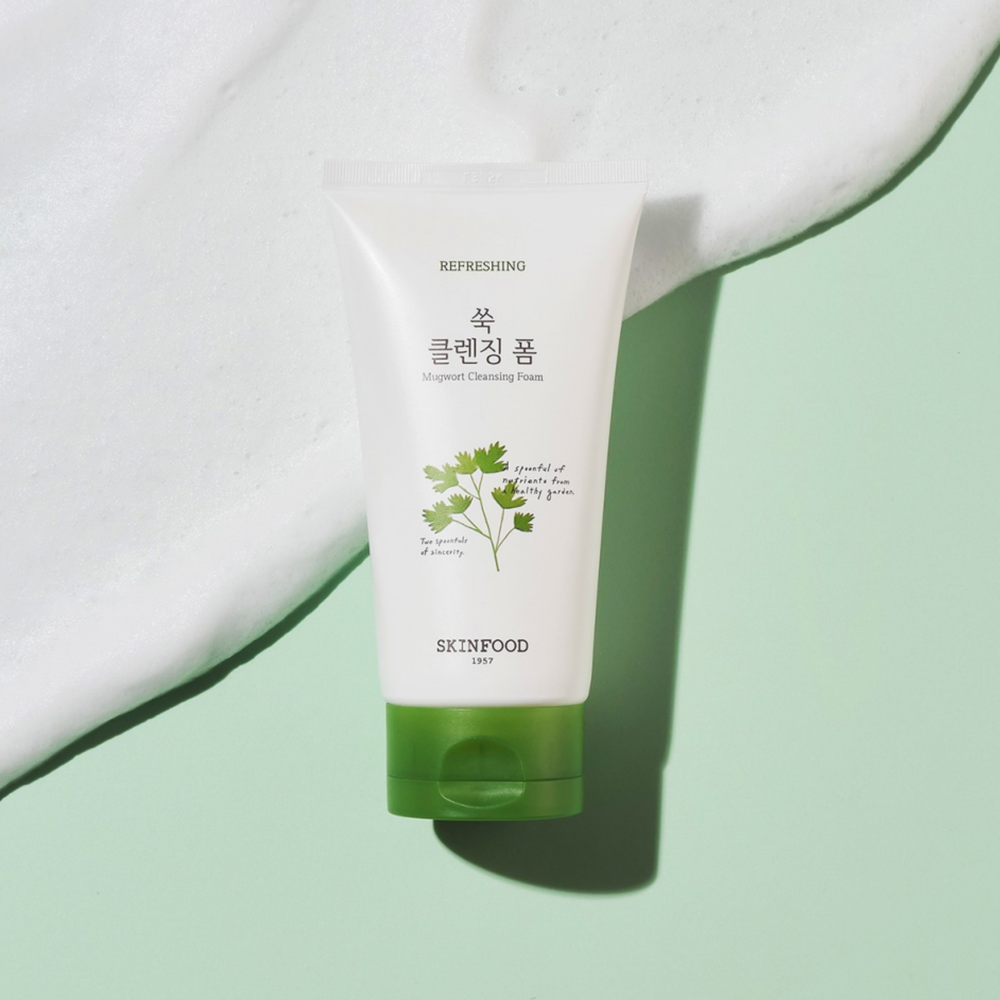 Skinfood Vege Garden Cleansing Foam Mugwort 150ml