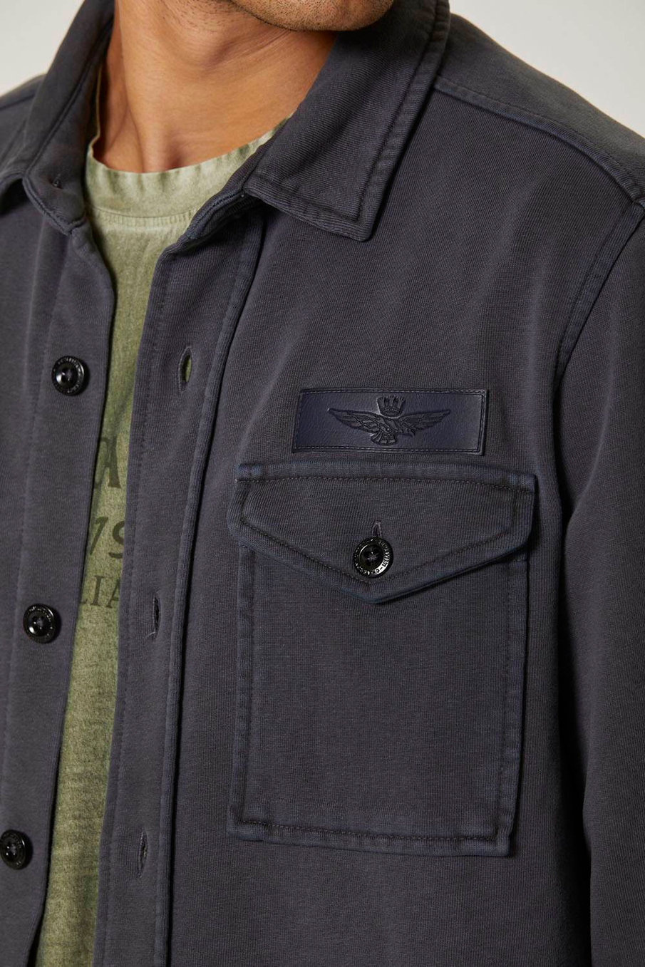 Куртка-рубашка из хлопка