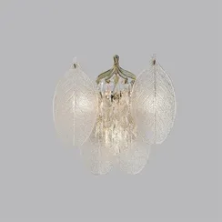 5049/3W HALL ODL24 629 золото/прозрачный/металл/хрусталь/стекло Бра E14 3*40W TEARS