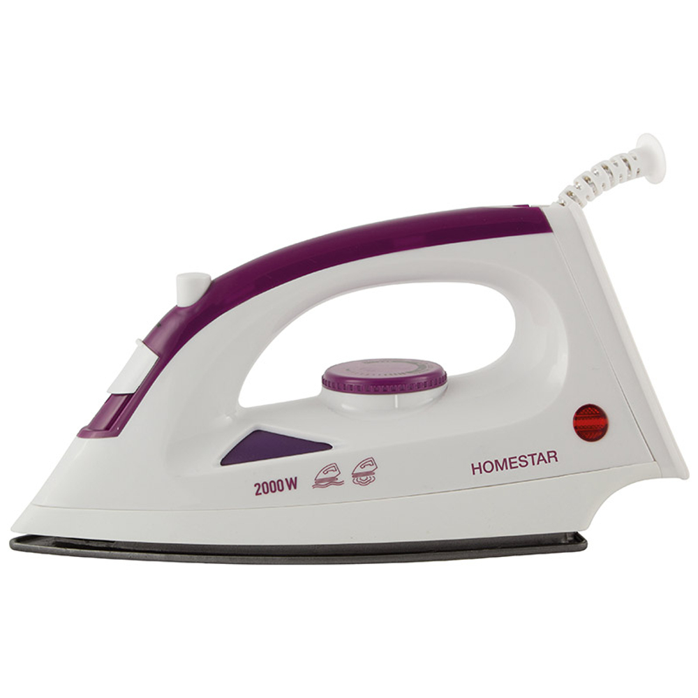 Утюг HOMESTAR HS-4001 бело-фиолетовый (002664)
