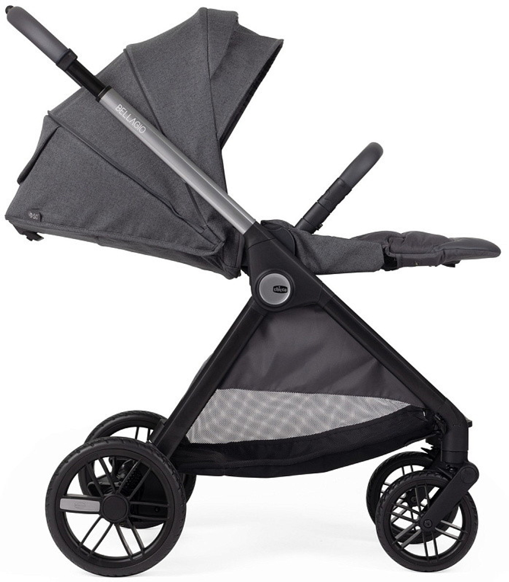 Коляска Chicco Bellagio 3 в 1 с автокреслом Kory Plus Lunar Rock Black Satin
