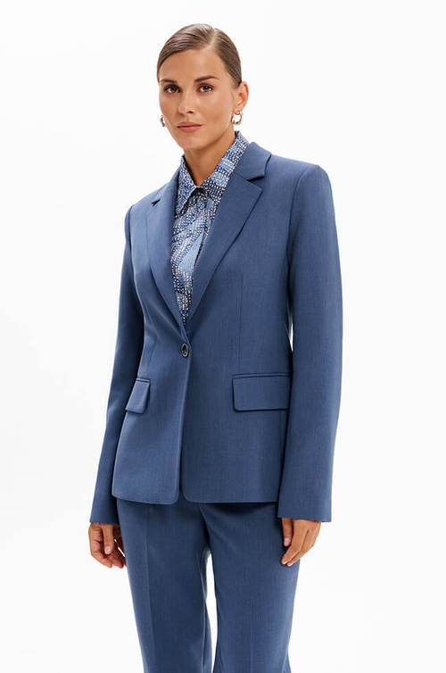 1938 Жакет женский (дымчато-голубой)