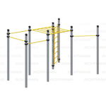Спортивное оборудование с рукоходом Romana 501.58.01