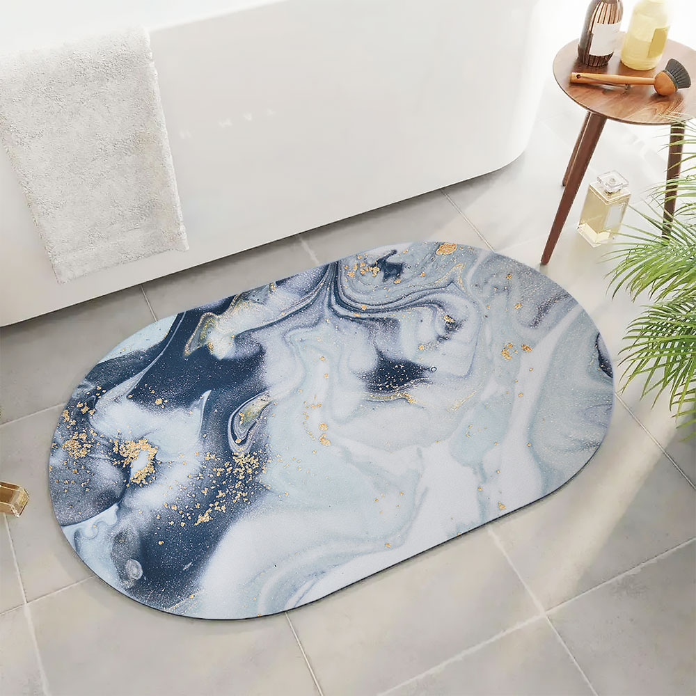 Коврик диатомитовый овал 50*80см Roomis G-3