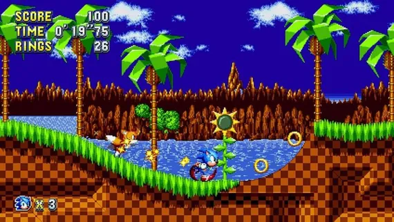 PS4 Sonic Mania Plus (Б/У, Английская версия, CUSA-12236)