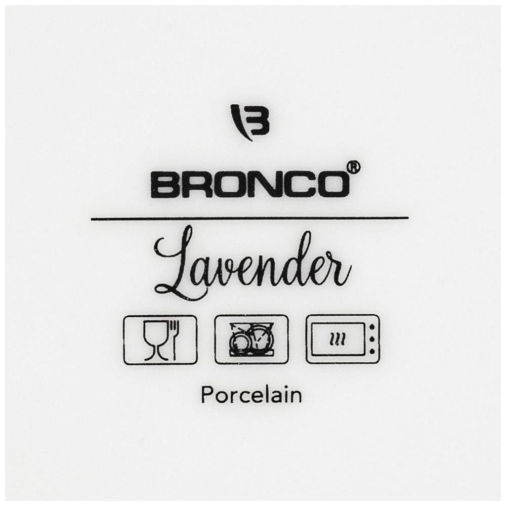 БЛЮДО ПРЯМОУГОЛЬНОЕ BRONCO "ЛАВАНДА" 36*15,5 СМ (КОР=18ШТ.)