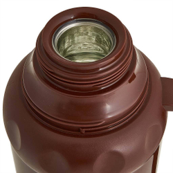 Термос со стеклянной колбой 1,8 л ALPENKOK AK-10108S коричневый